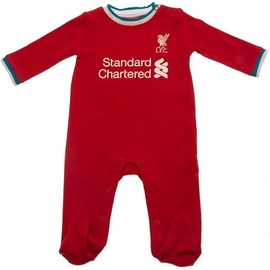 Liverpool Football Club Baby Grow - Sleep Suit - Romper 0-18 Months (UK, Age, 9 Months, 12 Months, Red)
