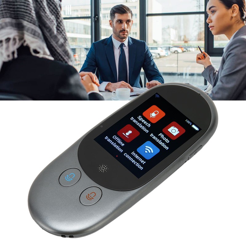 2.4in Language Translator Device 126 Languages LCD Touch Screen HD