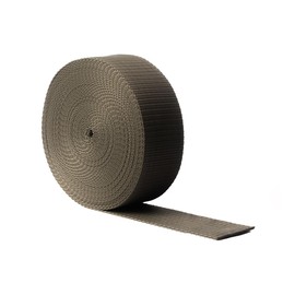 Realm Heavy Duty Polypropylene Webbing Strap Tape for Backpacks, Rucksack, Luggage/Cargo Strapping, Luggage, 1 Metre, 3 Metre (Khaki, 25mm - 1 Metre)