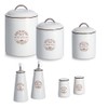 Zeller Potatoes 19364 Storage Container 2900 ml Ceramic White Approx.
