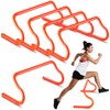 Gemscream 5 Pcs Speed Agility Training Hurdles Detachable Durable Training