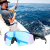Cycling Sunglasses - Interchangeable Lens Glasses - Lightweight Frame Eyewear