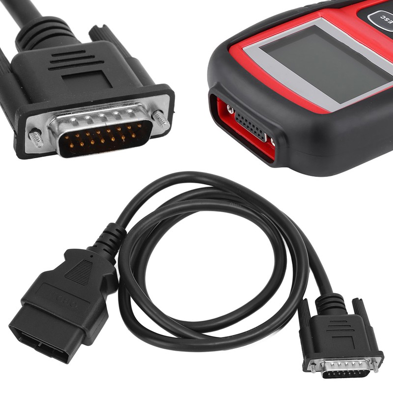 OBDII Diagnostic Cable Scanner Test Adapter Cable for Konnwei KW807