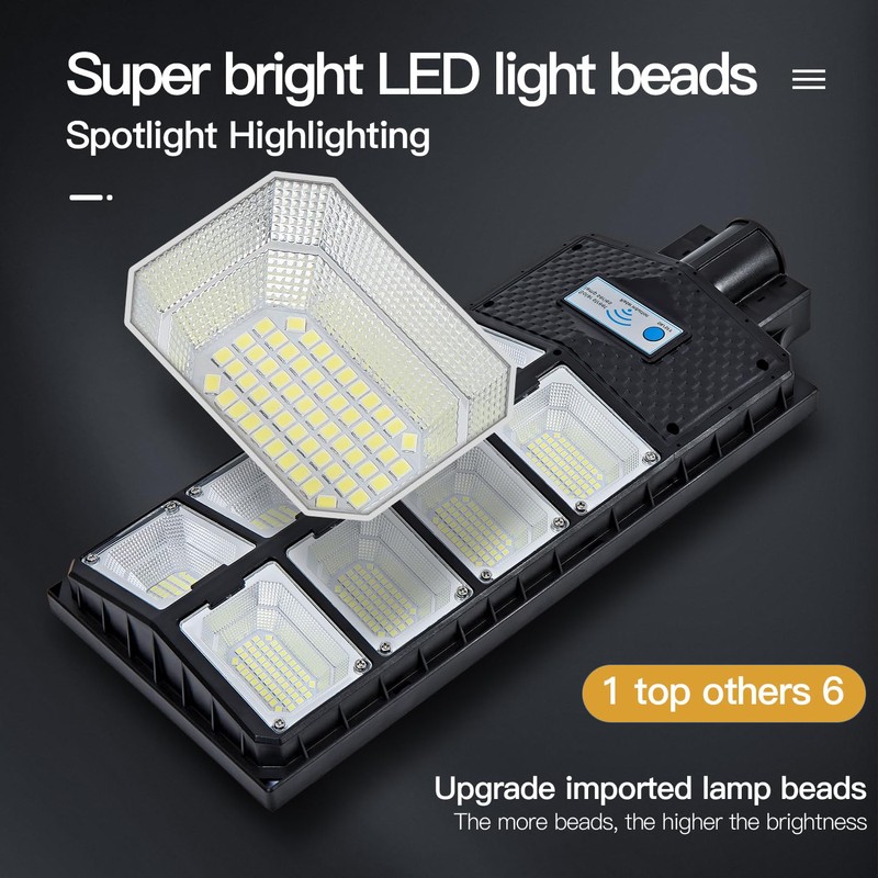 Waterproof Solar Lights Outdoor for Patio & Yard, Dusk to