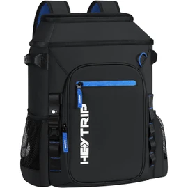 Heytrip Cooler Backpack 36 Cans Insulated Cooler Bag, Keep Freeze for 20 Hours, Waterproof & Leak-Proof Cooler with Multi-Compartments(White)