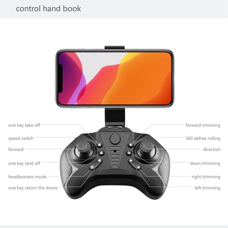 Mini Folding Drone High Definition Camera Professional WIFI RC Drone