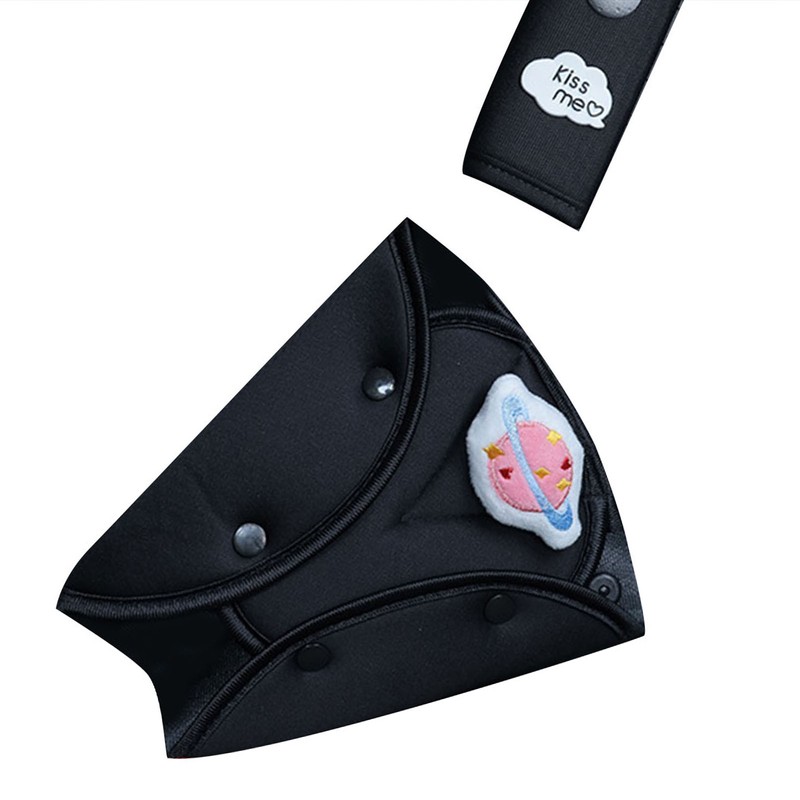 Car Seatbelt Cushion Pad Cute Soft Thick Polyester Kids Car