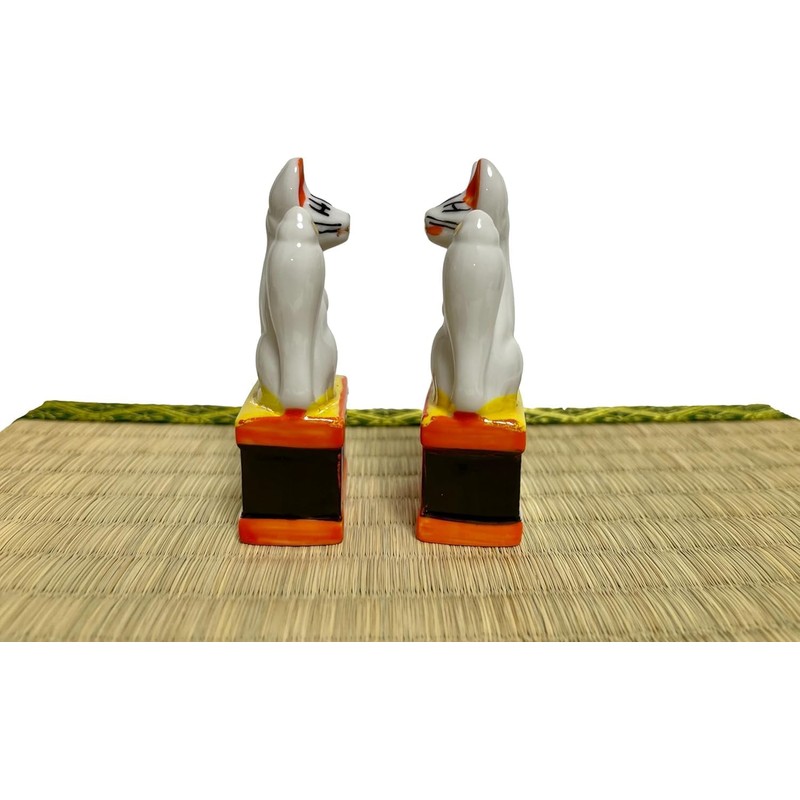 j-pure hitomi Made in Japan Inari Shinto Shrine Sacred Foxes
