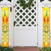 Peacock Outside Front Door Banners 12x71 Inches Polyester