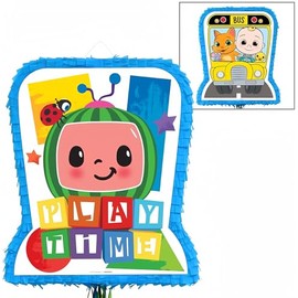 Party City Ya Otta CoComelon Piñata, Pull String, Party Supplies, 18" x 21.5"