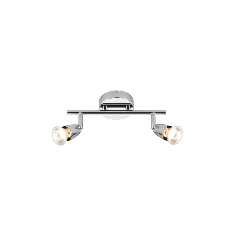 Saxby Amalfi 50W Twin Chrome Plated Decorative Commercial Domestic Adjustable