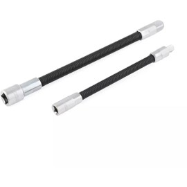Titan 12099 2pc Flexible Extension Set (1/4" Dr. x 6" Long & 3/8" Dr. x 8" Long)