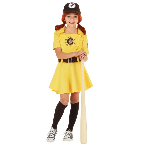 Girls A League of Their Own Kit Costume X-Small
