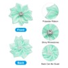 PATIKIL 1.2 Inch Small Ribbon Flowers, 150 Pcs Satin Ribbon