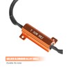 RACOONA 50W 6 Ohm Headlight Bulb Relay Harness Adapter Anti