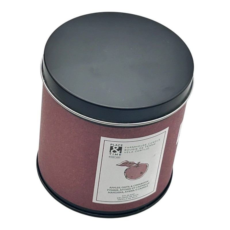 Place & Time Candle Apples, Oats & Cinnamon Farmhouse Soy