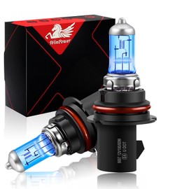 WinPower 9007 HB5 Halogen Bulbs, 100/80w 5500K White High Performance High Low Beam Headlight Replacement Bulb, Pack of 2