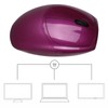 2.4G Wireless Mouse Symmetric with USB Receiver for Desktop Computers