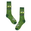 Bioworld Rick And Morty Crew Socks 3 Pack, Pickle Rick