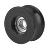 Pulley, 4pcs 0840UU U Type U-Groove Pulley Roller Guide Wheel