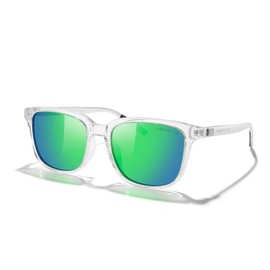 MERRY'S Unisex Rectangle Polarized Sunglasses Vintage Sun Glasses For Men/Women Aluminum Legs