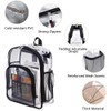 Clear Backpack Stylish Large Capacity Waterproof PVC Transparent Backpack for