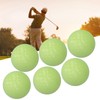 6pcs/set Luminous Golf Ball Double Layer Night Fluorescent Golfballs for