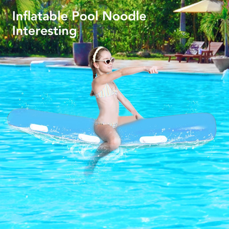 Pool Inflatable Stick 90.6 Inch Blow Up Pool Noodle Float