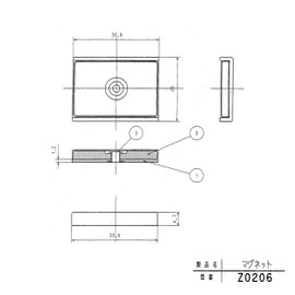 American Ltd. Strong Large Magnet 4 Pack Screw z0206