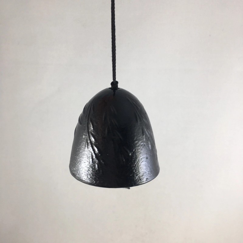 Oigen Japanese Wind Chime Nambu Cast Iron Iwachu Black Willow