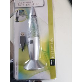 iEssentials USB Glitter LAVALAMP PNK