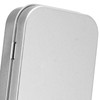 SHEUTSAN 80pcs 3.7 x 2.4 x 0.8 Inch Silver Rectangular