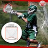Velocity 4MM Heavy Duty Black Lacrosse Net - Fits 6’x6’x7’