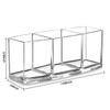 HBlife Clear Makeup Brush Holder Organizer, Acrylic Cosmetic Brushes Storage