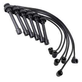 Bode-man Ignition Spark Plug Wires 5mm (6PC Set) for 2001-2002 Mitsubishi Montero for 2001-2004 Montero Sport