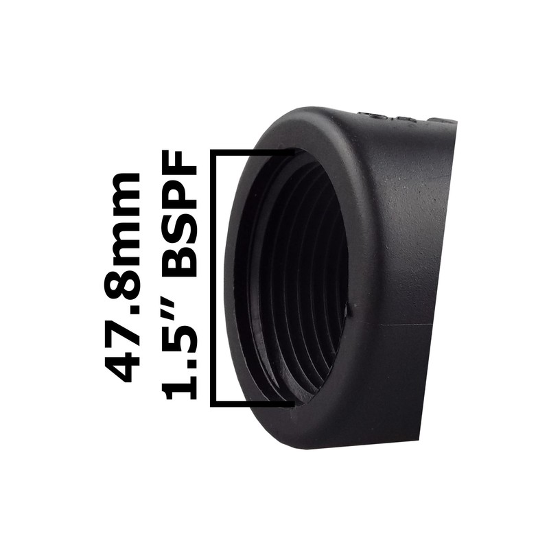 Water butt/rain barrel/water storage tank barbed hosetail for overflow/outlet,1/2"-2" options