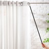 Shimeyao 10 Pack Acrylic Curtain Pull Wands Drapery Pull Rod