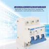 Circuit Breaker, 3 Poles RCCB AC 220/380V 63A DIN Rail