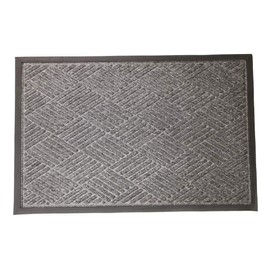 Rhino Mats, Opus, Commercial-Grade, Entrance Mat, Indoor/Outdoor, Charcoal, Floor Mat, 5’ Length x 3’ Width, Front Door Mat, for Home and Business
