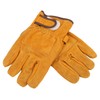 Heat Resistant Gloves Calf Leather Polyester Hand Protection BBQ Grill