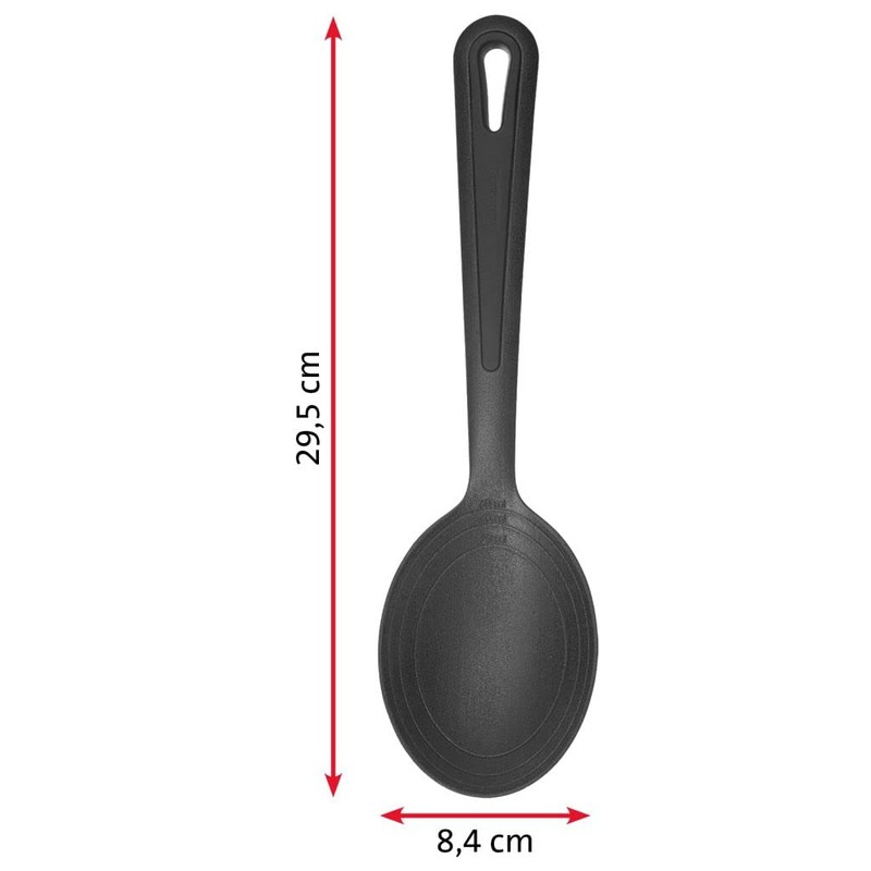 Westmark 3 salad and serving spoons, large spoon recess, internal