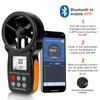 Handheld Anemometer Wireless Bluetooth Anemometer, AP-007APP Wind Speed Meter Measure