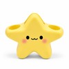 Star-Shaped Toothbrush Holder for Bathroom Organization – Cute Face Design