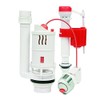 DICA, Sistema DICA Dual para W.C., Acabado Blanco y Rojo,