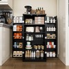 Shintenchi Kitchen Pantry Cabinet,5 - Layer Storage Cupboard with Adjustable