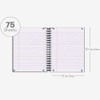 Hamelin, Spiral Notebook, 8x10in, College Ruled, Hardcover, 75 shts/150 Pgs,