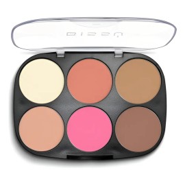 Paleta Rostro Bissu Incluye Rubor, Iluminador Y Bronceador 03 La Buenaza