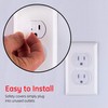 Power Gear Plastic Outlet Covers, 60 Pack, Shock Prevention, Child
