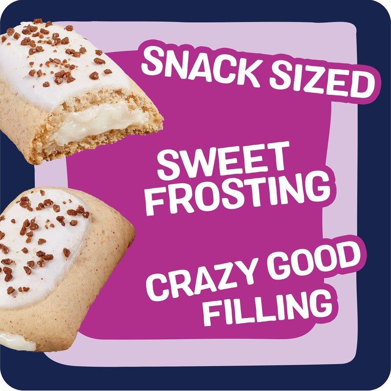 Pop-Tarts Baked Pastry Bites, Kids Snacks, School Lunch, Frosted Cinnamon