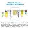 Hosyond 5Pcs D1 Mini NodeMcu ESP8266 ESP-12F WiFi Module Development